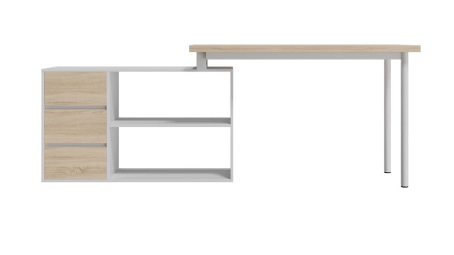 Amazon.com: Bobve L Shaped Computer Desk, 47 Inch Home Office Desk